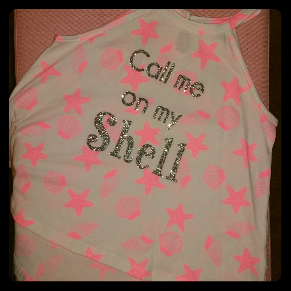"Call Me On My Shell" Tank